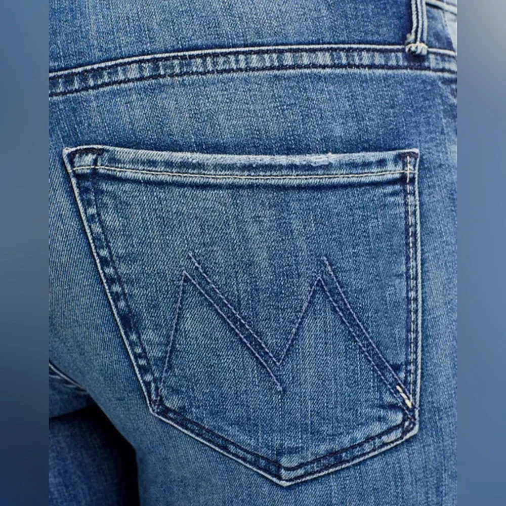 Mother Jeans - the mid rise dazzler ankle fray "weekend warrior" - Picture 4 of 5